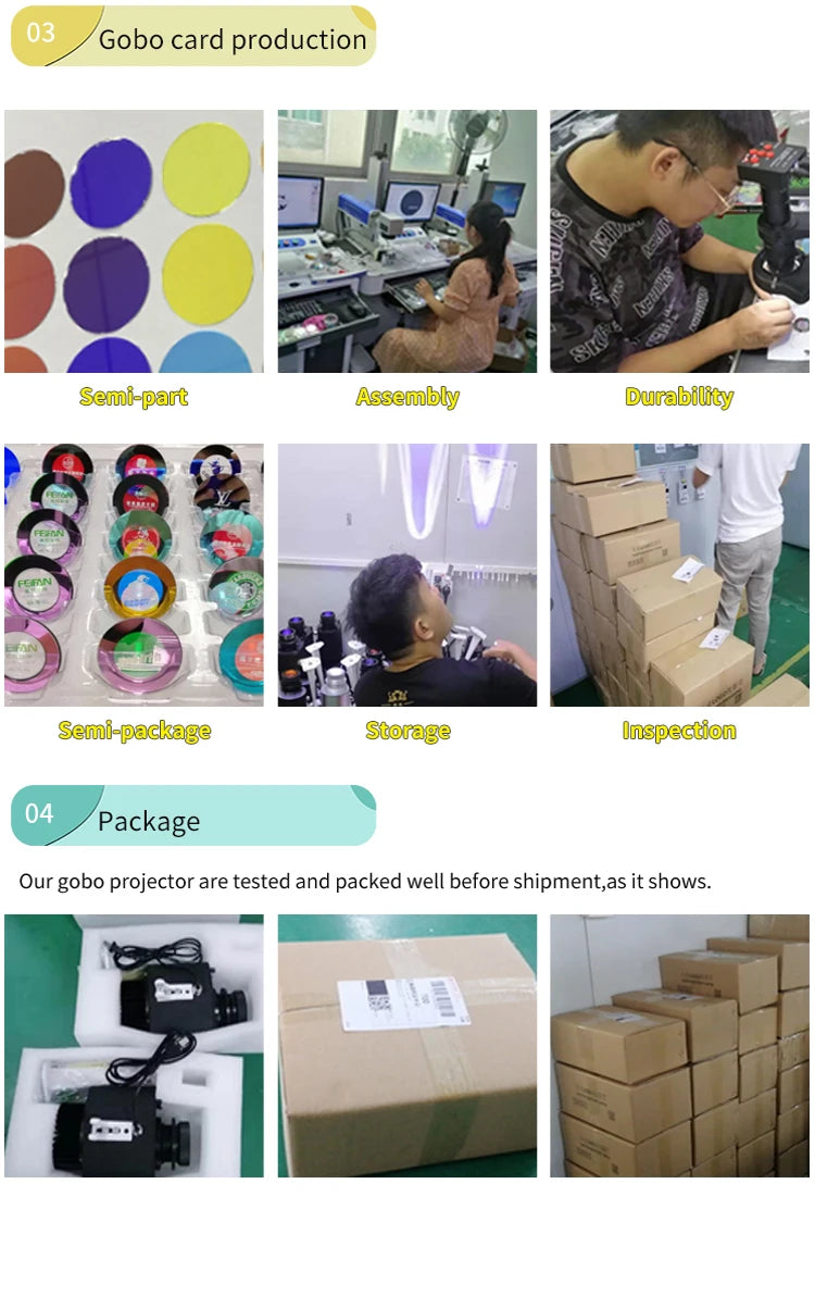 Hot Sale Led Hd Outdoor Ip67 Waterproof Image Projector Custom Gobo Rotary Or Static Advertising Logo Projector