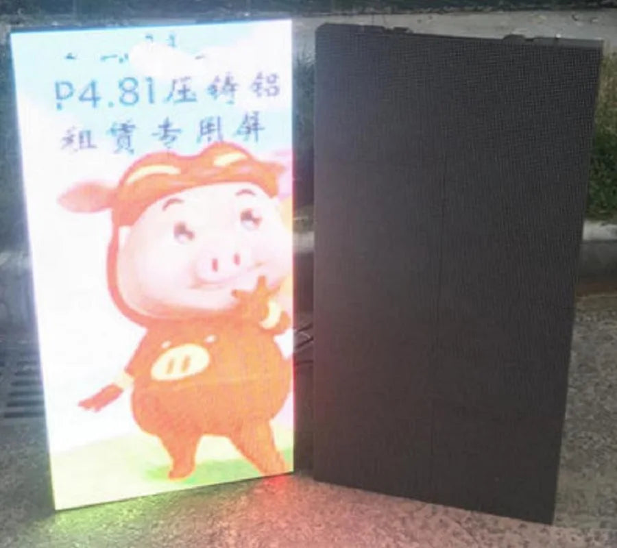 led screen Die-cast aluminum LED cabinet indoor led TV Panel 500mm*1000mm  LED panel  P3.9  indooe led display