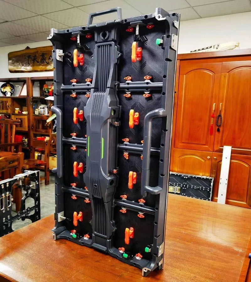 New style LED panel Die-cast aluminum LED cabinet indoor led TV Panel 500mm*1000mm  LED panel.  P3.9  Includes novastar