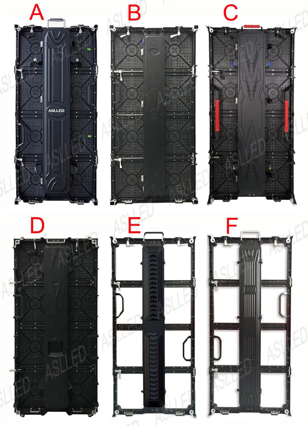 P4.81 outdoor 500 ×1000mm waterproof ultra-high definition LED display screen is used for stage, conference room, etc