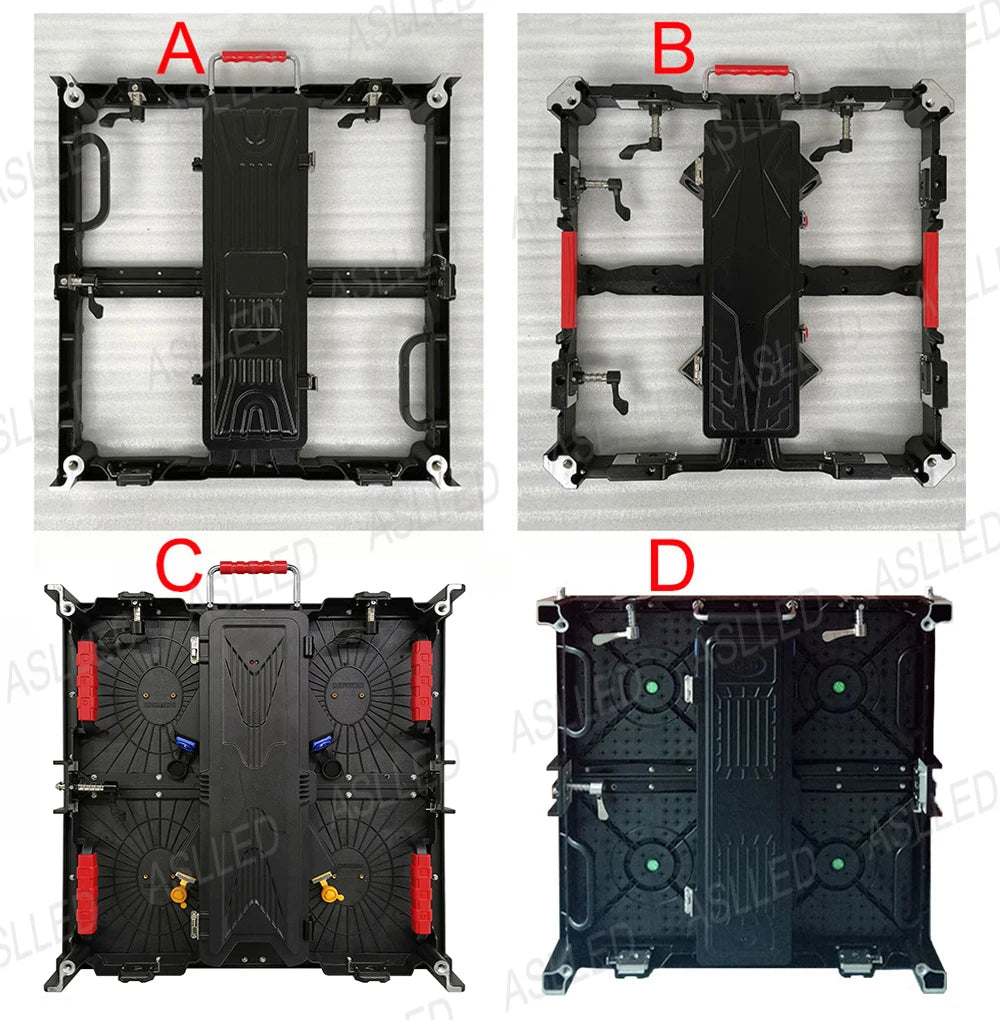 P4.81 outdoor 500 ×1000mm waterproof ultra-high definition LED display screen is used for stage, conference room, etc