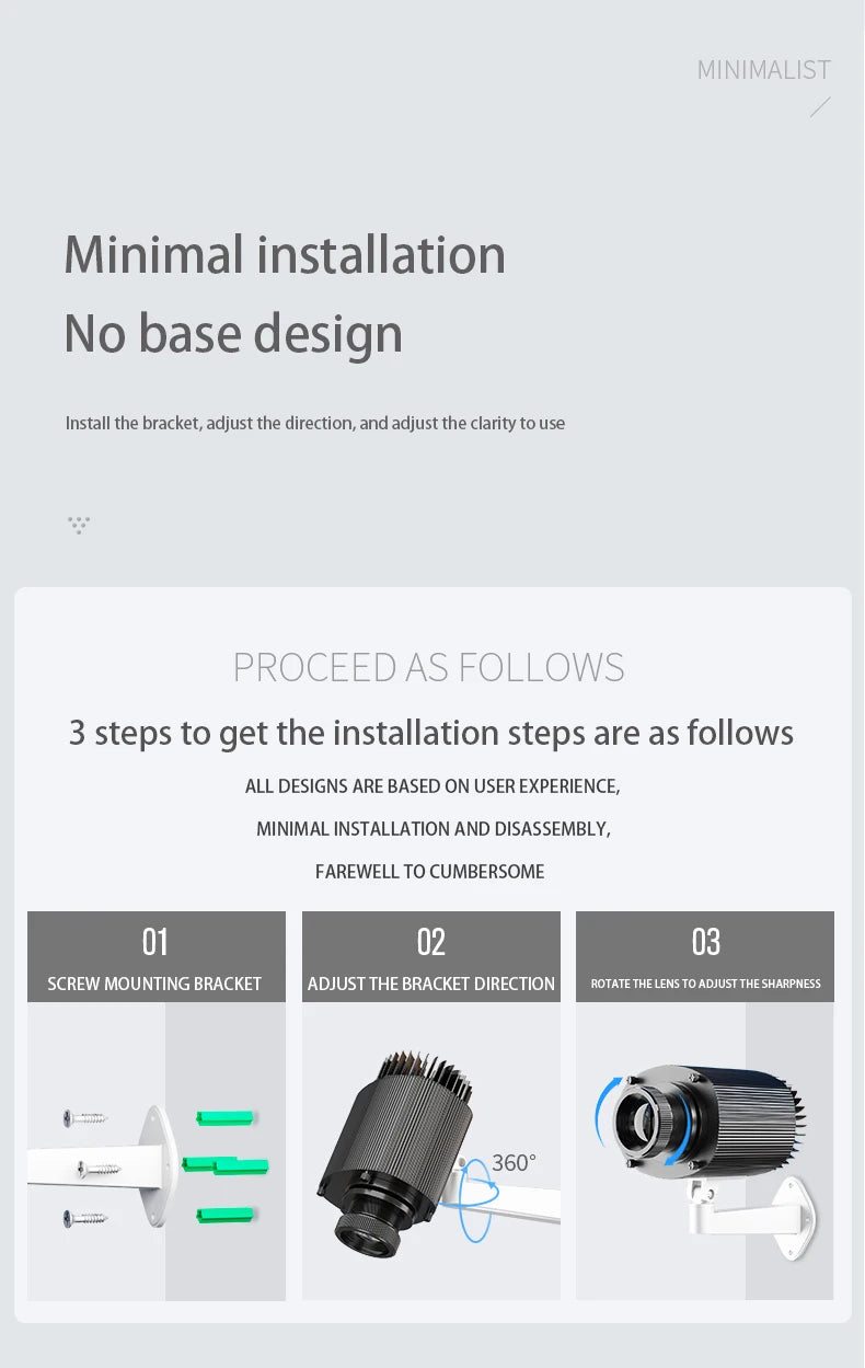 Waterproof Outdoor Gobo Projection Lamp Customized Advertising Image Led Door Head Static Logo Projector