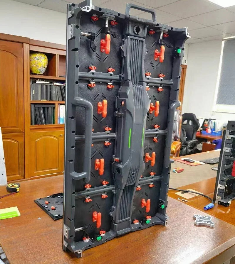 New style LED panel Die-cast aluminum LED cabinet indoor led TV Panel 500mm*1000mm  LED panel.  P3.9  Includes novastar