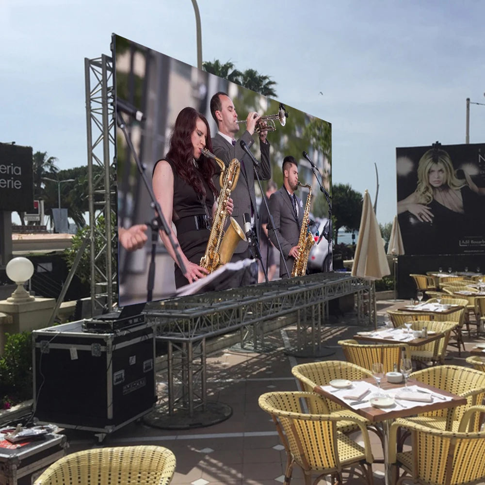 LED display P3 panel 576x576 mm Outdoor waterproof LED Matrix Screen TV P2.5 P4 P5 P6 P8 P10 Rental stage screen customization