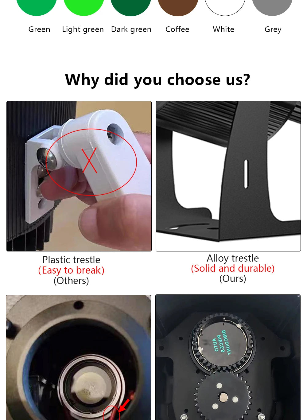 Custom  100Watt Led HD Indoor Door Head Outdoor ip67 Waterproof Rotating Advertising Image Projection Lamp Gobo Logo Projector