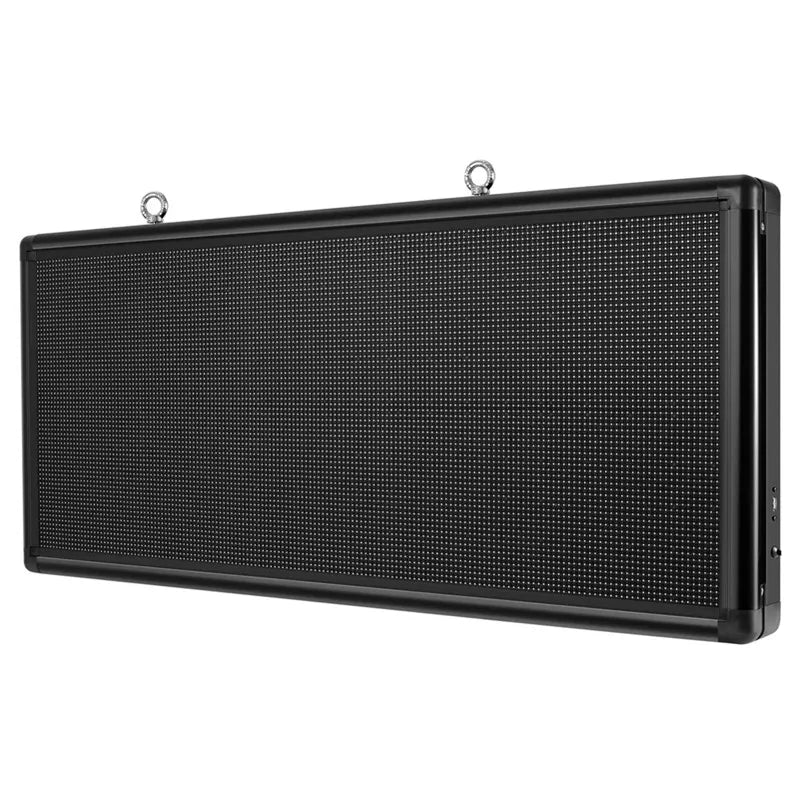 P6 LED Sign 18''X40'' Full Color Support Scrolling Message LED Sign Board Programmable Image Outdoor LED Display For Advertising
