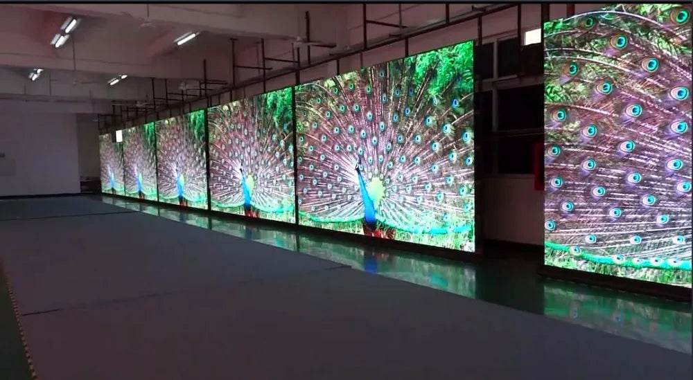 Stage Background LED Screen P3.91 500x1000mm Die Casting Aluminum Panel Outdoor HD Rental LED Display Supplier