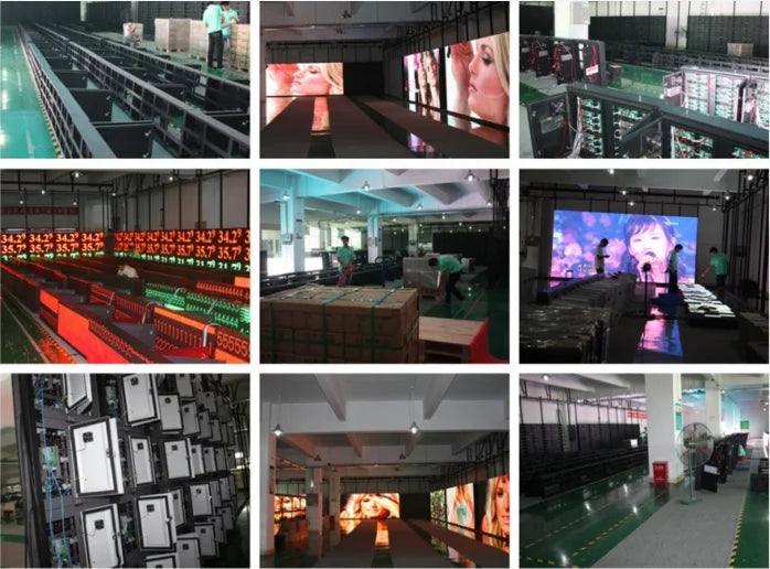Small distance screen P1.8 indoor full front serviceability led screen P1.8 640*480MM 3840HZ high refresh rate LED screen