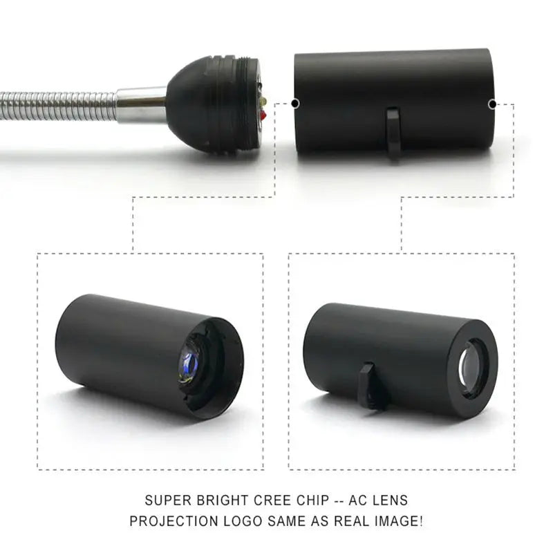 LED Advertising lamp Welcome Logo Projector lamp LED Spotlight E27 Bar Hotel Door Night Led Lamp E27