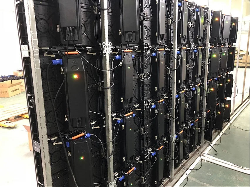 Digital P3.91mm full color SMD1921 500*1000mm outdoor rental cabinet LED display led panel advertising billboard screen