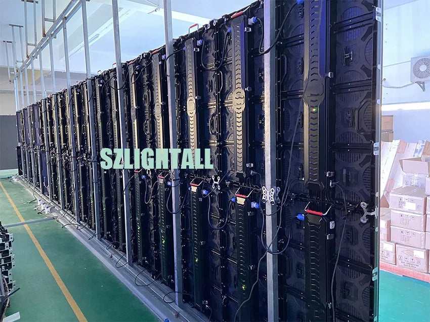 Digital P3.91mm full color SMD1921 500*1000mm outdoor rental cabinet LED display led panel advertising billboard screen