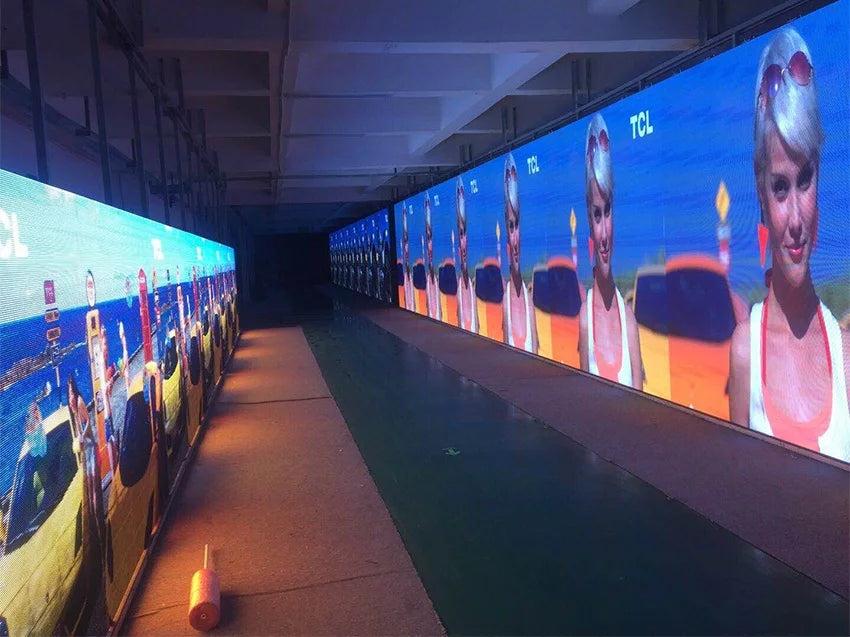 Digital P3.91mm full color SMD1921 500*1000mm outdoor rental cabinet LED display led panel advertising billboard screen