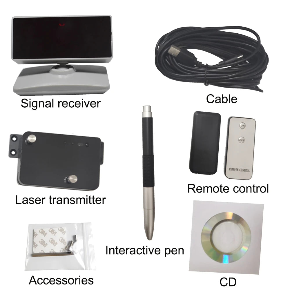 Interactive Whiteboard System 28 Floor Projector Games Multi Finger Touch Screen Smart Board Portable Playground Projection