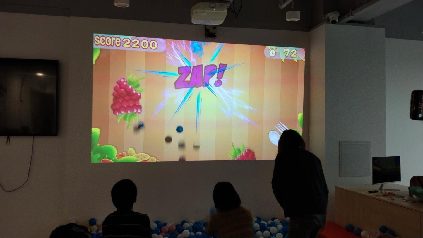 22 games Smart kids game interactive floor/wall projection system device interactive whiteboard device multi points large screen