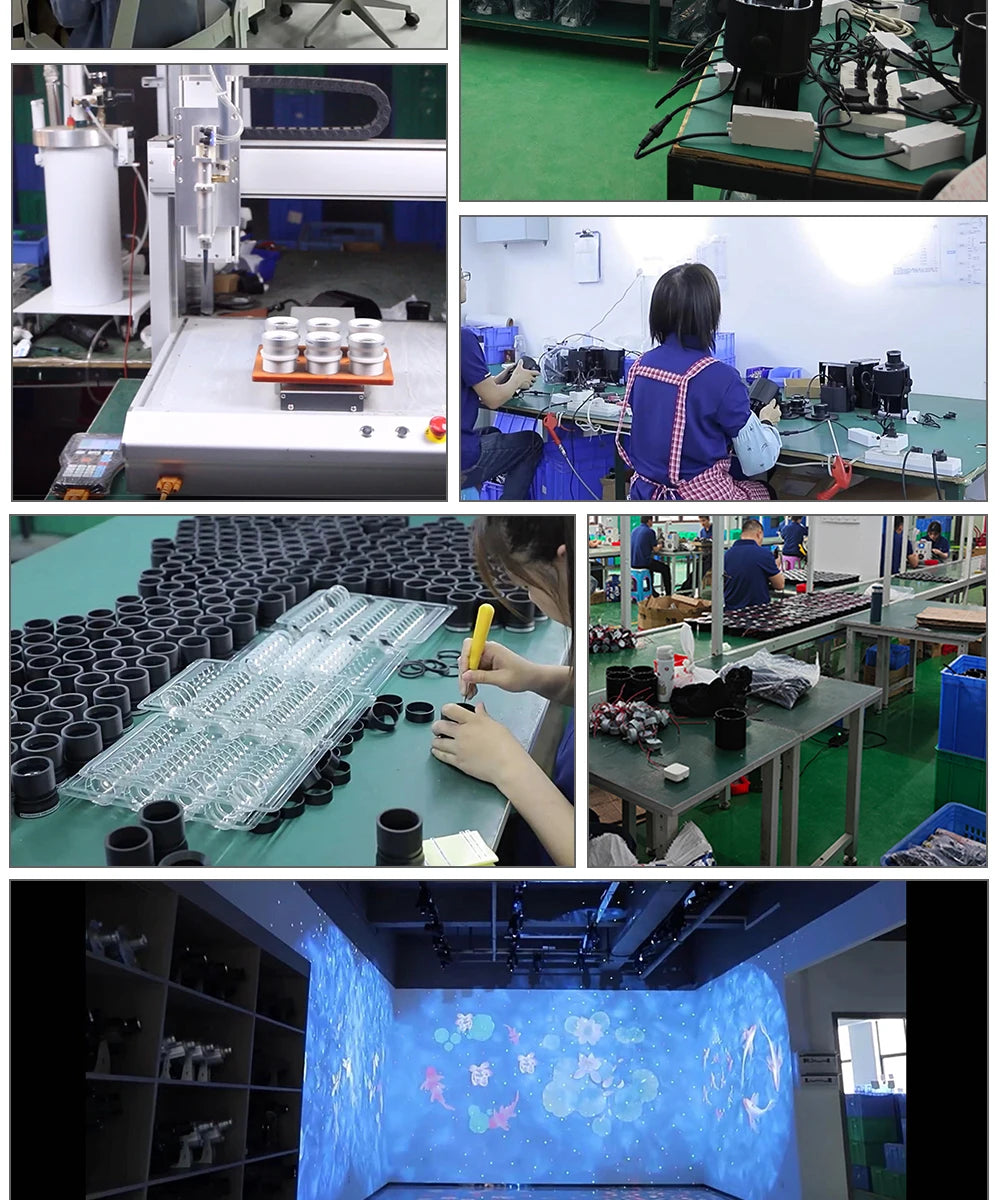 Custom Gobo Projector 150W Advertising Light Welcome Outdoor Waterproof IP67 System Image Rotation Led Logo Shop Entrance Floor