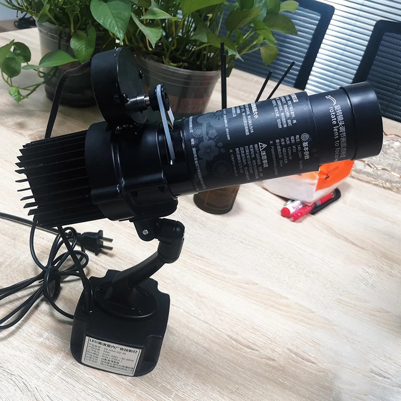 Gobo Projector 10w 20w 30w40w Indoor Rotating Led Advertising Logo Projector Customized Good Price