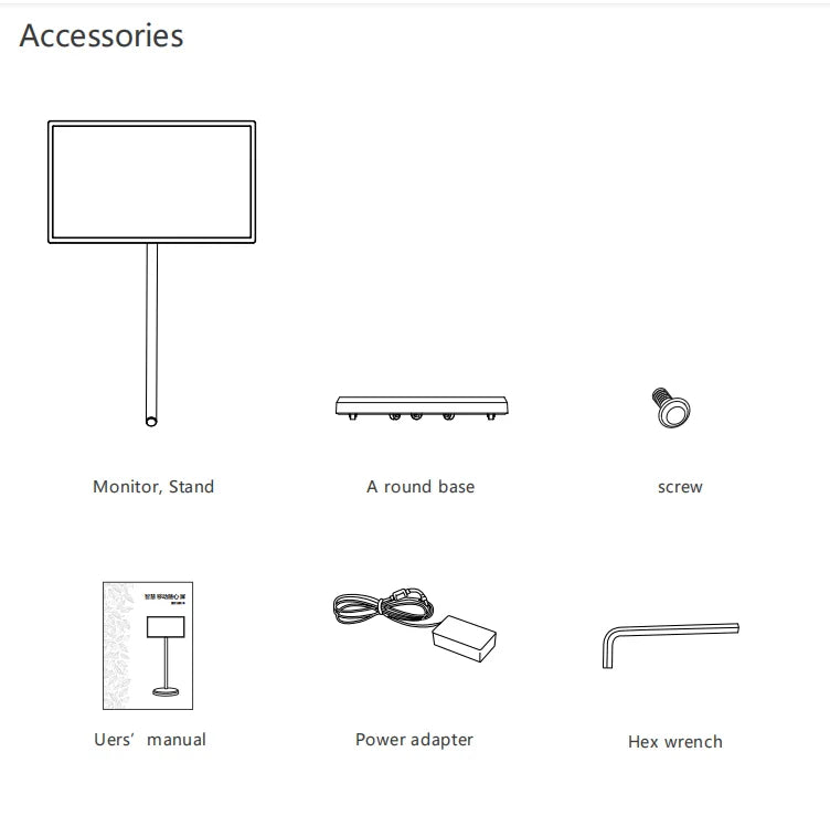 popular shenzhen 21.5 Inch Battery-power Android Lg Stand By Me Tv In-cell Touch Screen Gym Gaming Live Room Smart Tv