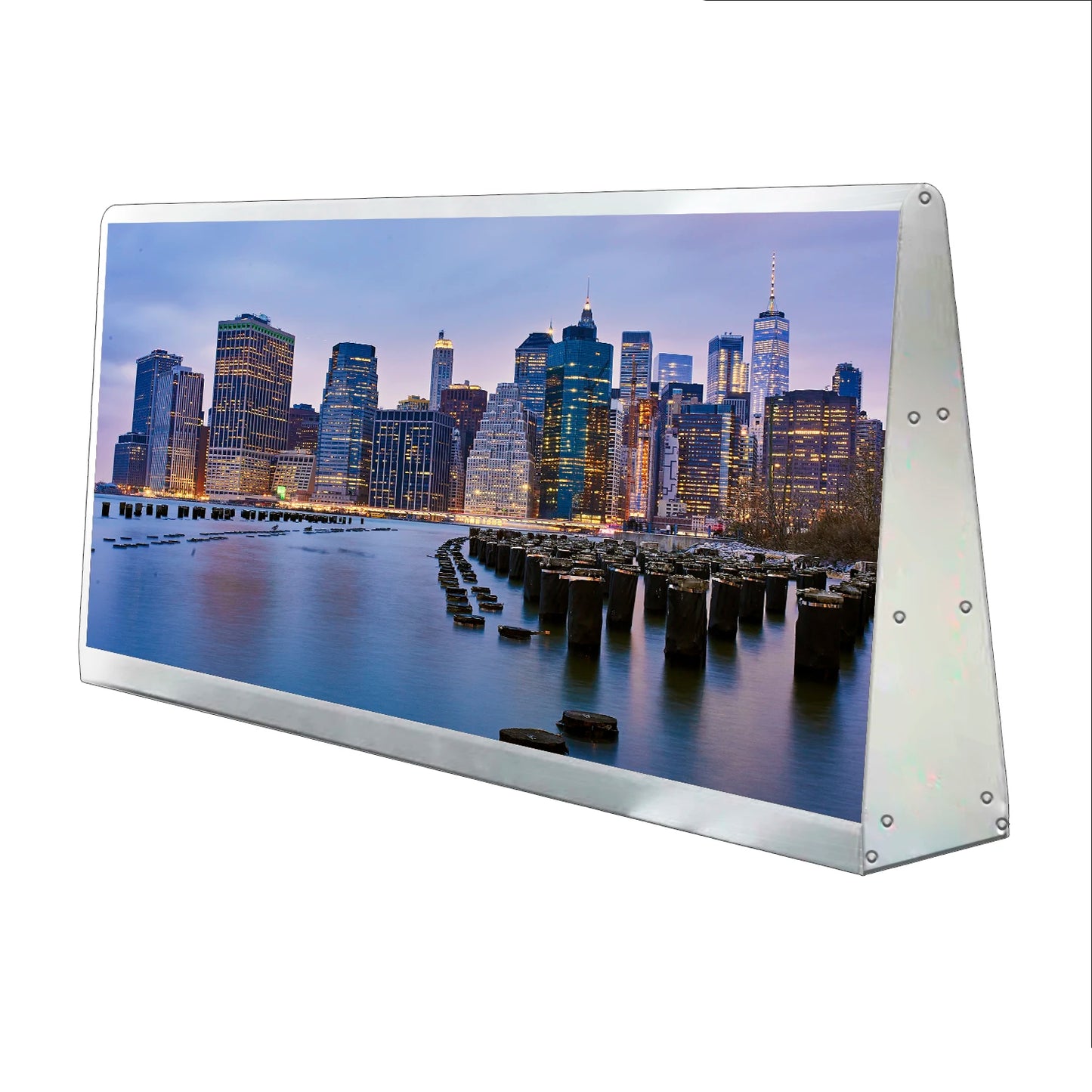 Leadleds  Double Sides Car Top Sign Board Scrolling Messages Electronic Sign Free Design Ads for Vehicles Outdoor Waterproof