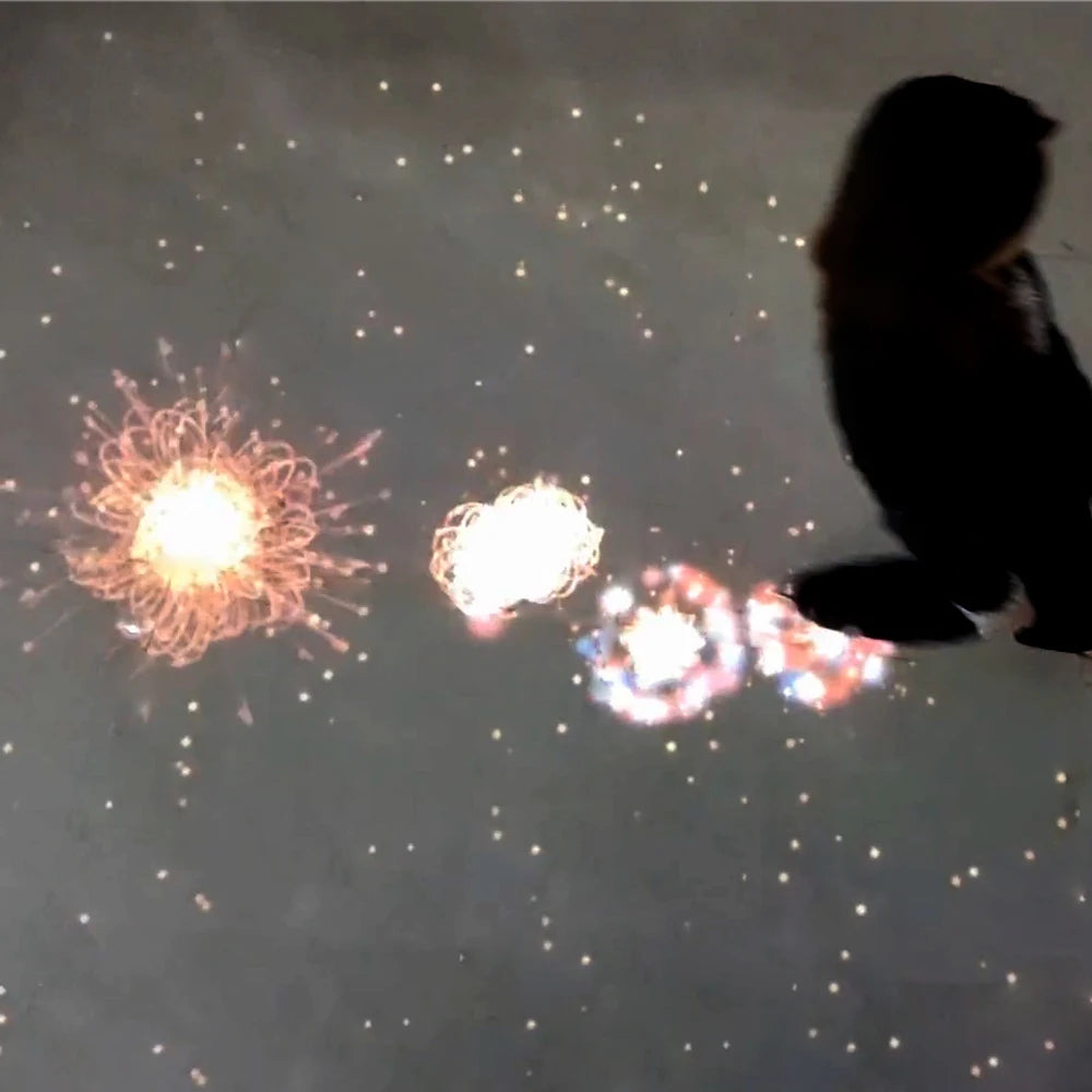 Magic Interactive Floor Projection Game System 28 Effect for Kids Amusement Center 3D Virtual Multiplayer 400Inches Touch Screen