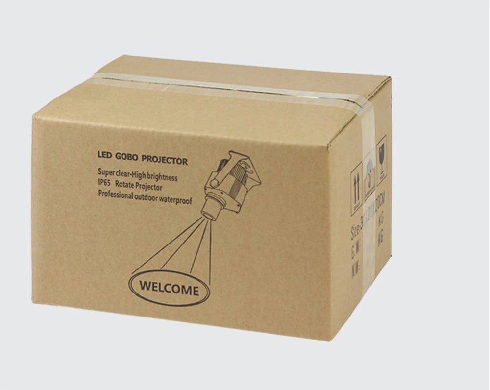 Gobo Projector 10w 20w 30w40w Indoor Rotating Led Advertising Logo Projector Customized Good Price