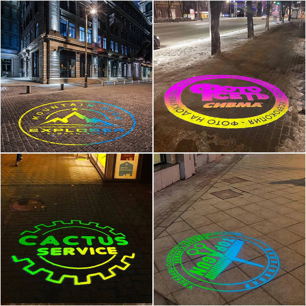 Gobo Projector 10w 20w 30w40w Indoor Rotating Led Advertising Logo Projector Customized Good Price