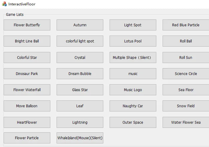 Interactive Whiteboard System 28 Floor Projector Games Multi Finger Touch Screen Smart Board Portable Playground Projection