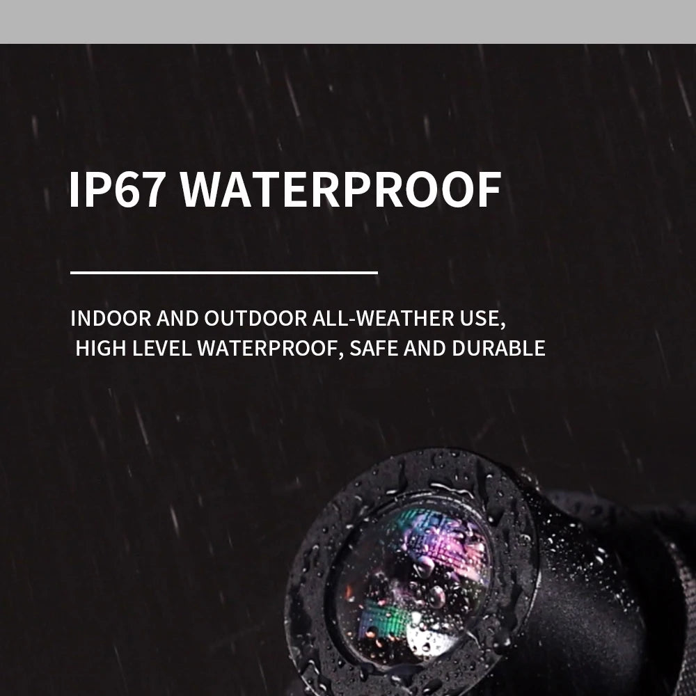 150W200W Led Ip65 Gobo Projector Light Outdoor Customized Logo Floor Projection Lamp Rotating CE Certification Source Factory