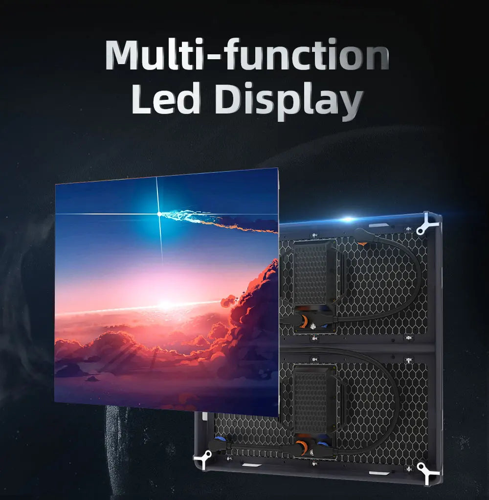 960*960mm cabinet fixed led screen outdoor advertising board waterproof display