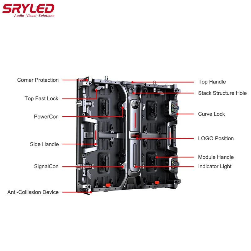 P1.9 P2 P2.5 P2.6 P2.9 P3.9 LED Video Wall Stage Rental Outdoor LED Display Screen Concert Background