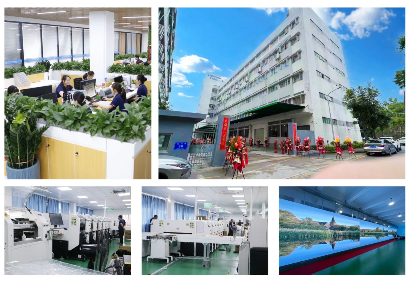 P10 LED Billboard Full Color RGB 1000*1000mm Cabinet Outdoor Advertising SMD HD 3840Hz IP65 Front Maintenance LED Display Wall