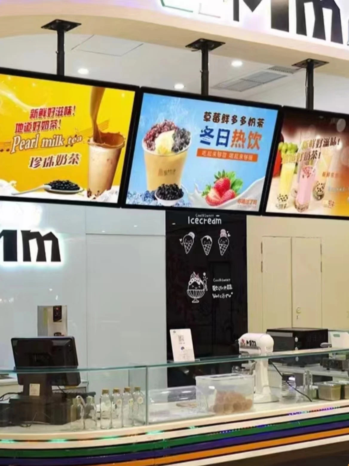 LED Slim Snap Frame Light Box Illuminated Poster Display LED Backlit Menu Board For Restaurant Cafe Shops Wall Mounted Billboard