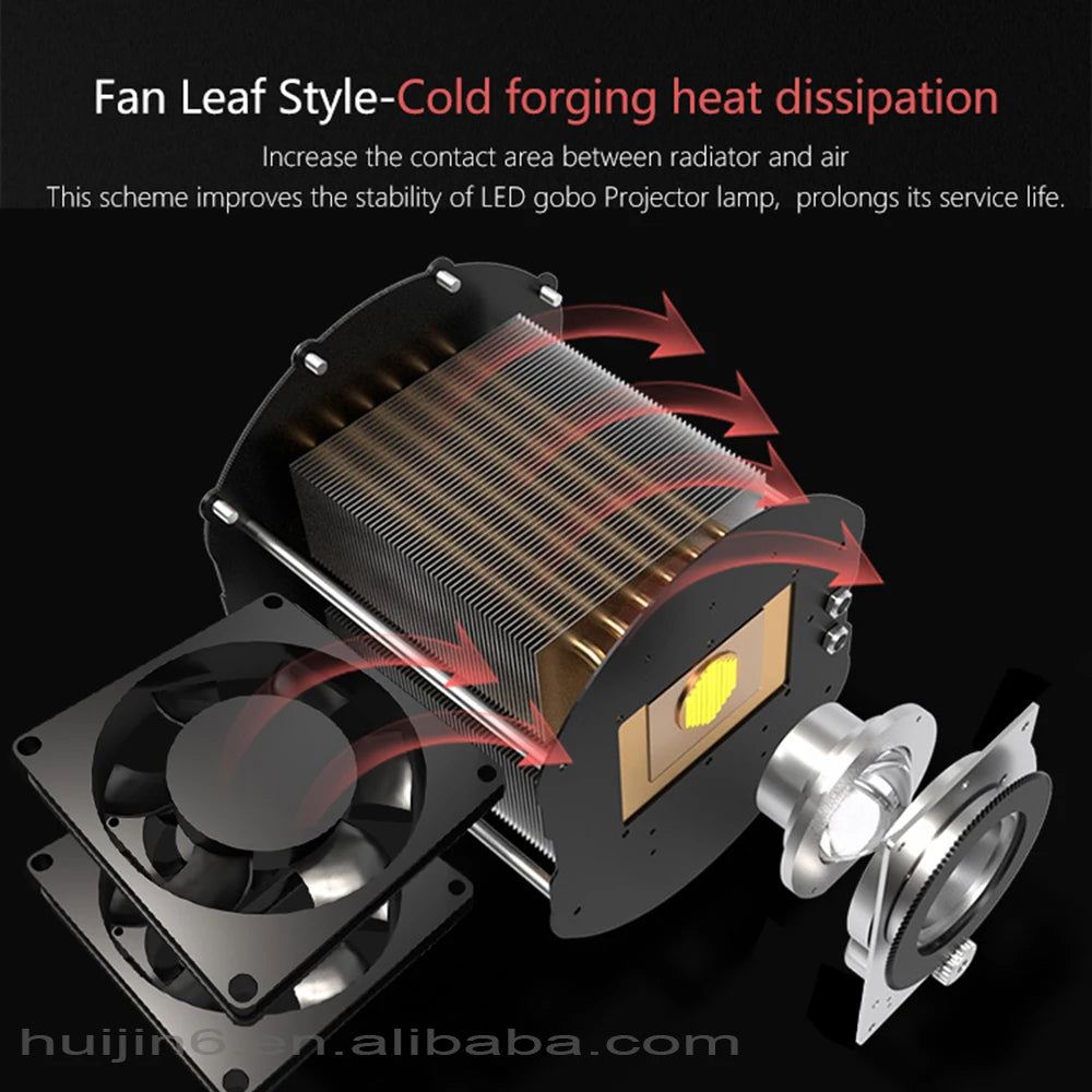 Gobo Projector 10w 20w 30w40w Indoor Rotating Led Advertising Logo Projector Customized Good Price