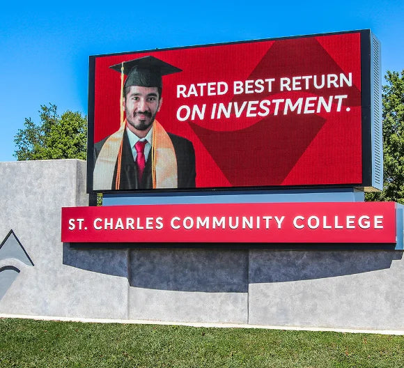 Street LED Screen P6 P3 LED Double Sided Advertisement Display Screen 6mm HD Video Sign Outdoor for Advertising Billboard