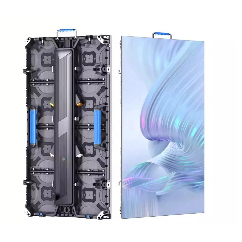 Outdoor P3.91 rental led video wall 500x1000mm die-casting aluminum panel high brightness led display