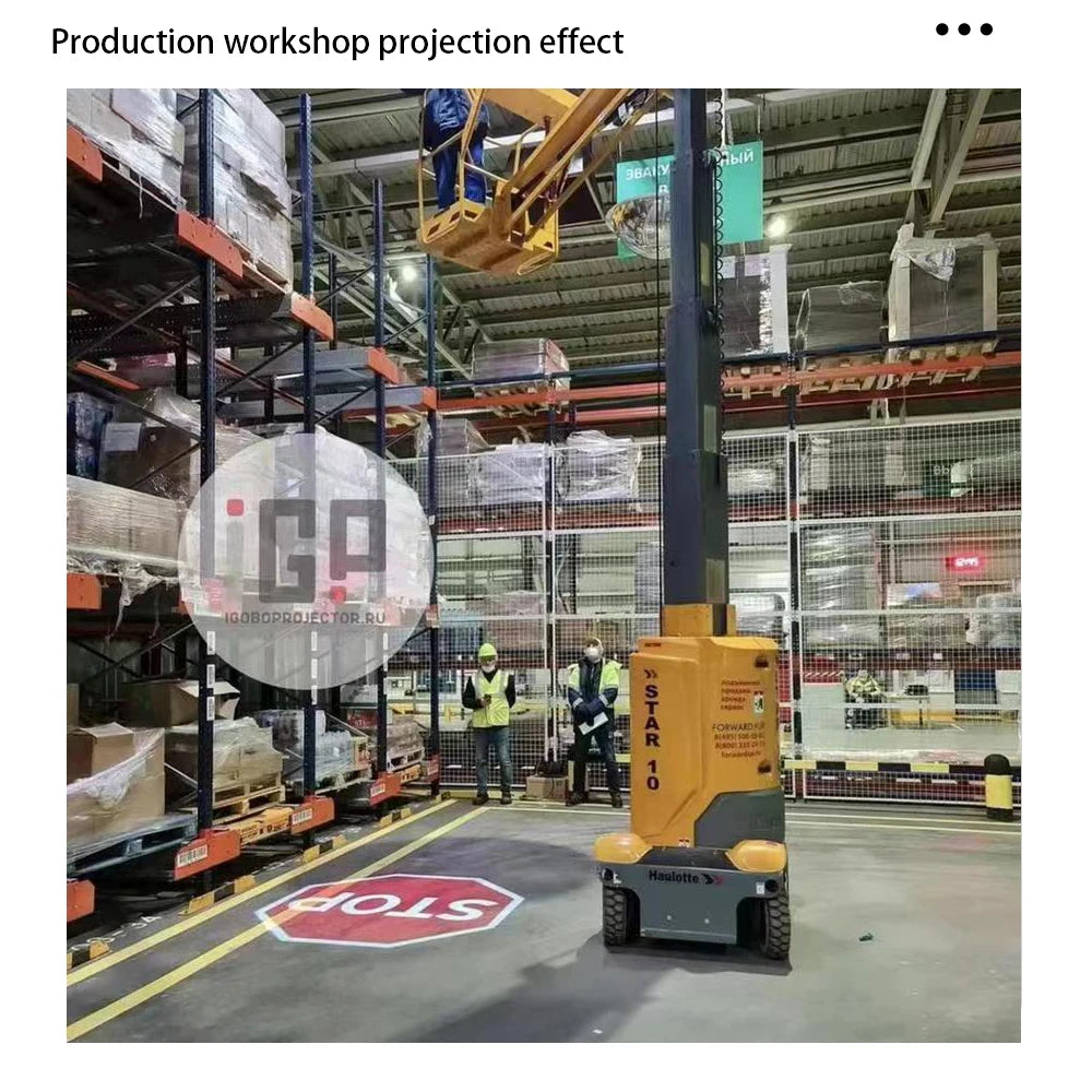 150W200W Led Ip65 Gobo Projector Light Outdoor Customized Logo Floor Projection Lamp Rotating CE Certification Source Factory