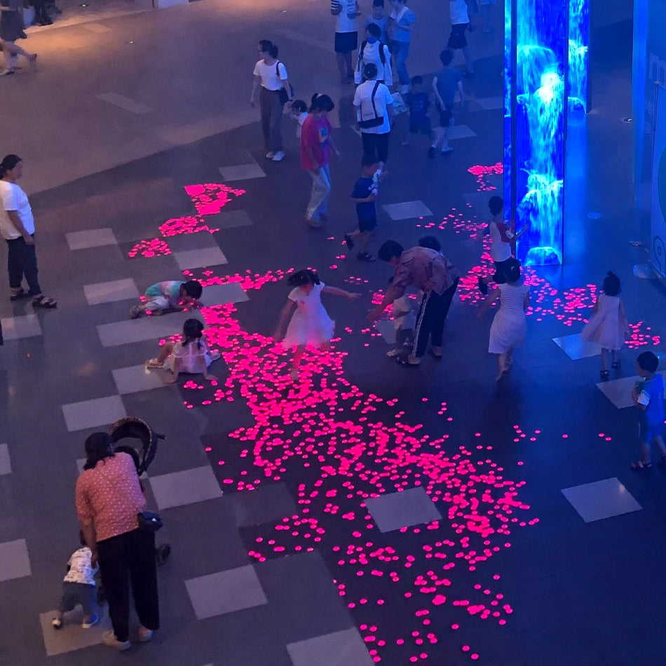 Popular Smartboard Interactive Floor Games Christmas Starry Night Light 3D Projection Whiteboard Screen Store Exhibition Mall