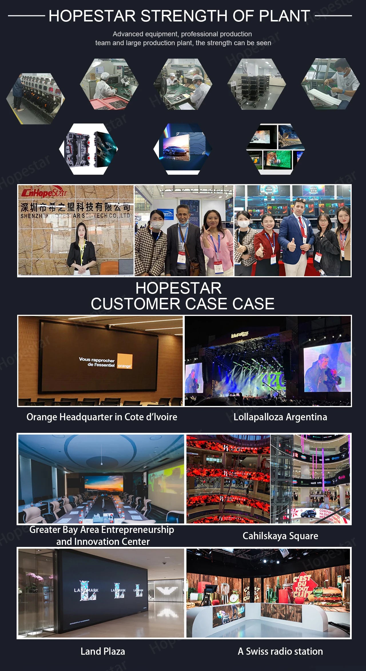 500x500mm Indoor Outdoor P2.6 P2.9 P3.91 P4.8 Stage Background Led Video Wall Seamless Splicing Rental LED Display Screen