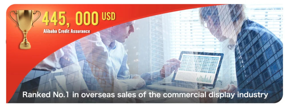 55 Inch Indoor 2x2 3x3 Floor Standing Lcd  Wall With 3.5mm Seam Bezel 4K HD Resolution  Wall