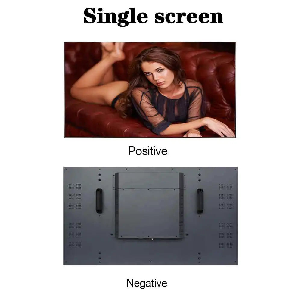 Seamless Lcd  Wall Ultra Narrow Bezel 2x2 3x3 Multi Splicing Screen Advertising Player Digital 4K Display for Displaying Video