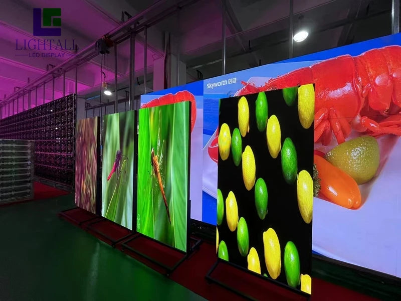 640x1920mm Led Poster Display Screen P1.8 P2 P2.5 Flooring Standing Smart Advertising LED Panel