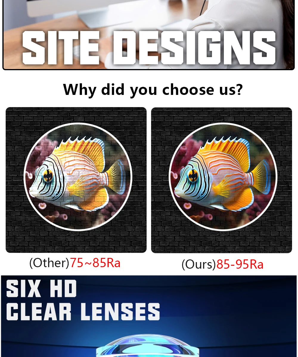 Customed Gobo Projector 120W Advertising Light  Outdoor Hotel Waterproof IP67 Image Rotation Led Logo Do Shop Entrance Floor