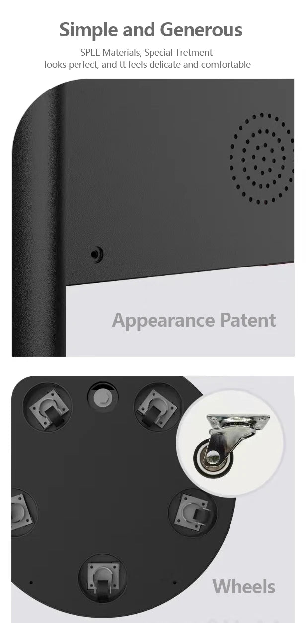 Home Appliances Tv Smart TV 21.5  Portable Mobile Touch Screen Android 12 OS Floor Stand Display Battery for Home Learning