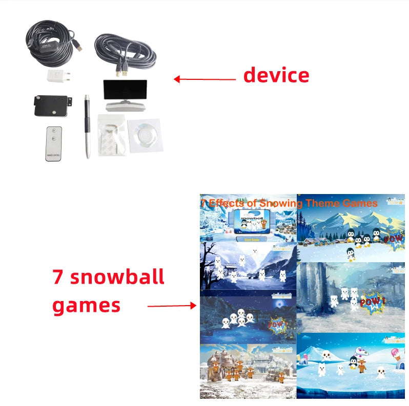 30inch to 400inch Interactive Projection System Software Advertising Display Led Holographic Display Video Pcs Events,Playground