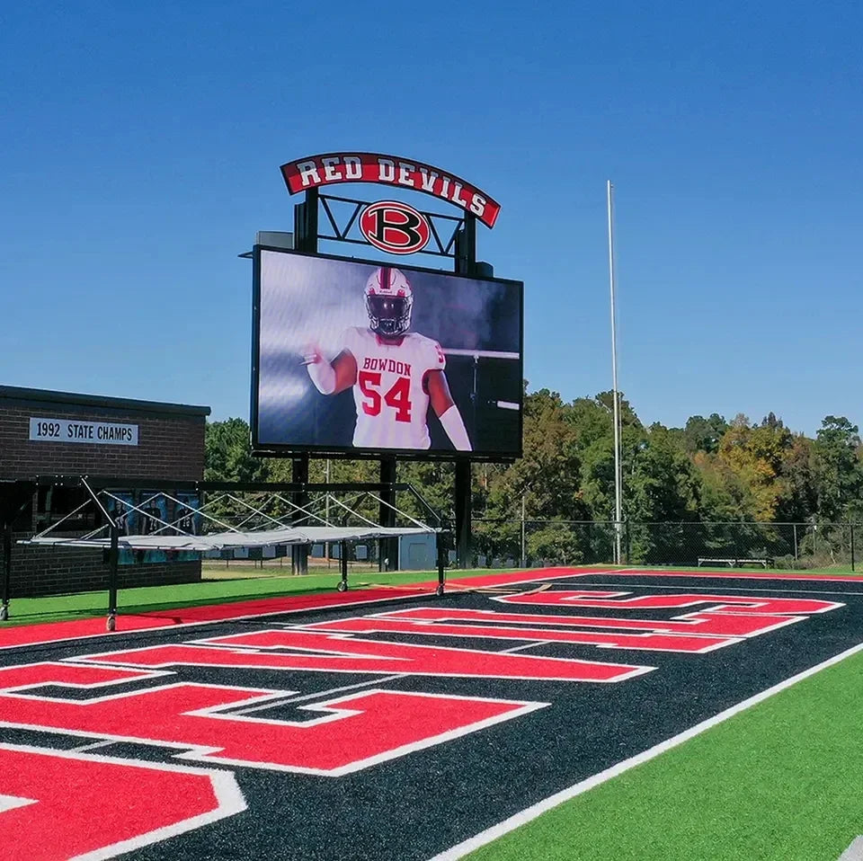 960*960mm cabinet fixed led screen outdoor advertising board waterproof display