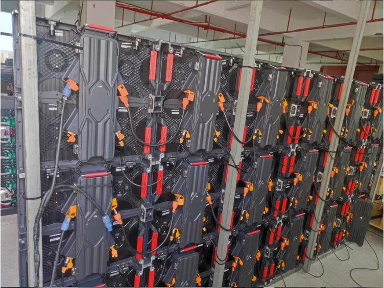 Outdoor P3.91 rental led video wall 500x1000mm die-casting aluminum panel high brightness led display