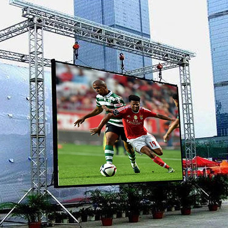 P3.91 outdoor 500*1000mm full-color HD small spacing Video wall LED display screen