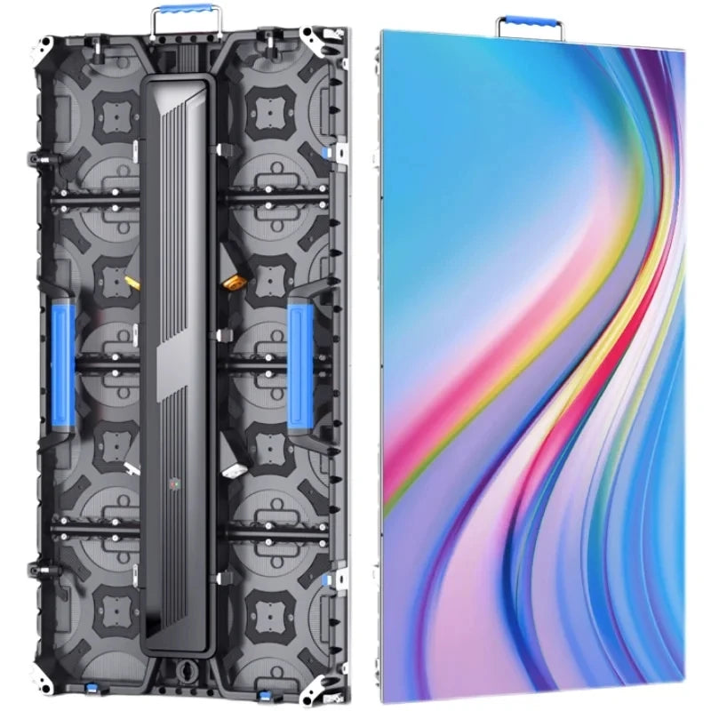 Outdoor P3.91 rental led video wall 500x1000mm die-casting aluminum panel high brightness led display