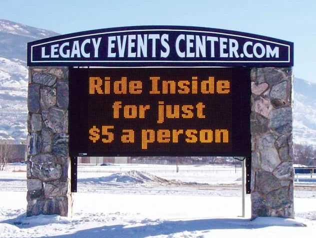 Street LED Screen P6 P3 LED Double Sided Advertisement Display Screen 6mm HD Video Sign Outdoor for Advertising Billboard