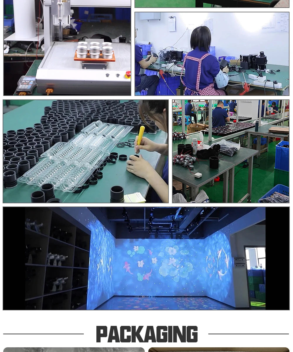 Custom Gobo Projector 100W Advertising Light Outdoor Waterproof IP67 Image Rotational Led Logo Do Projector Shop Entrance Floor