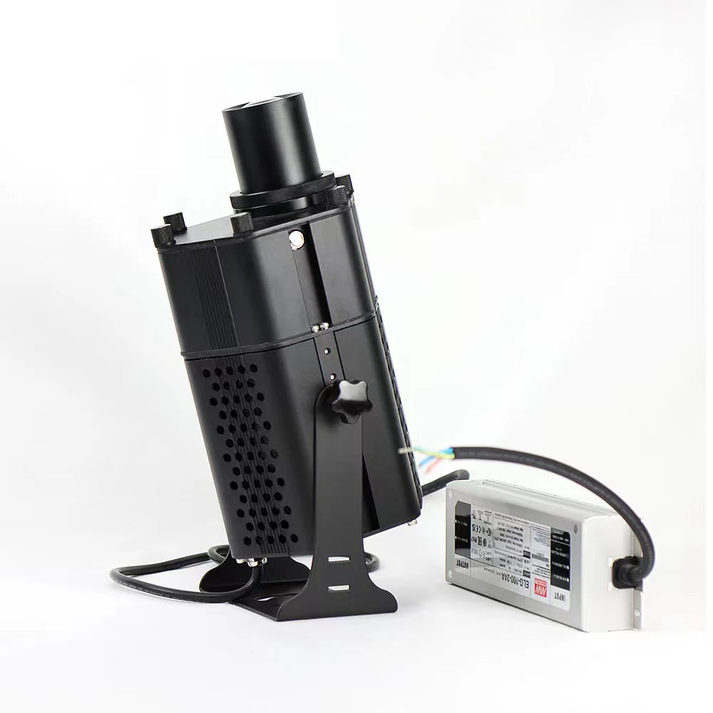150W200W Led Ip65 Gobo Projector Light Outdoor Customized Logo Floor Projection Lamp Rotating CE Certification Source Factory